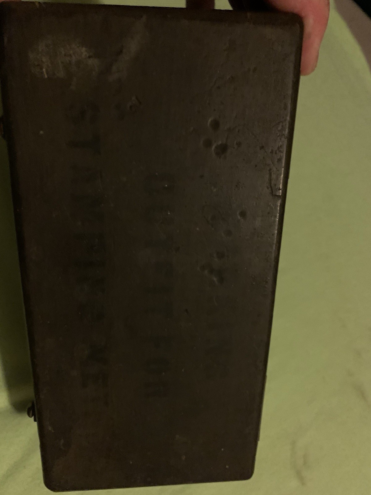 Ww1 Dog Tag And Metal Marker U.S.