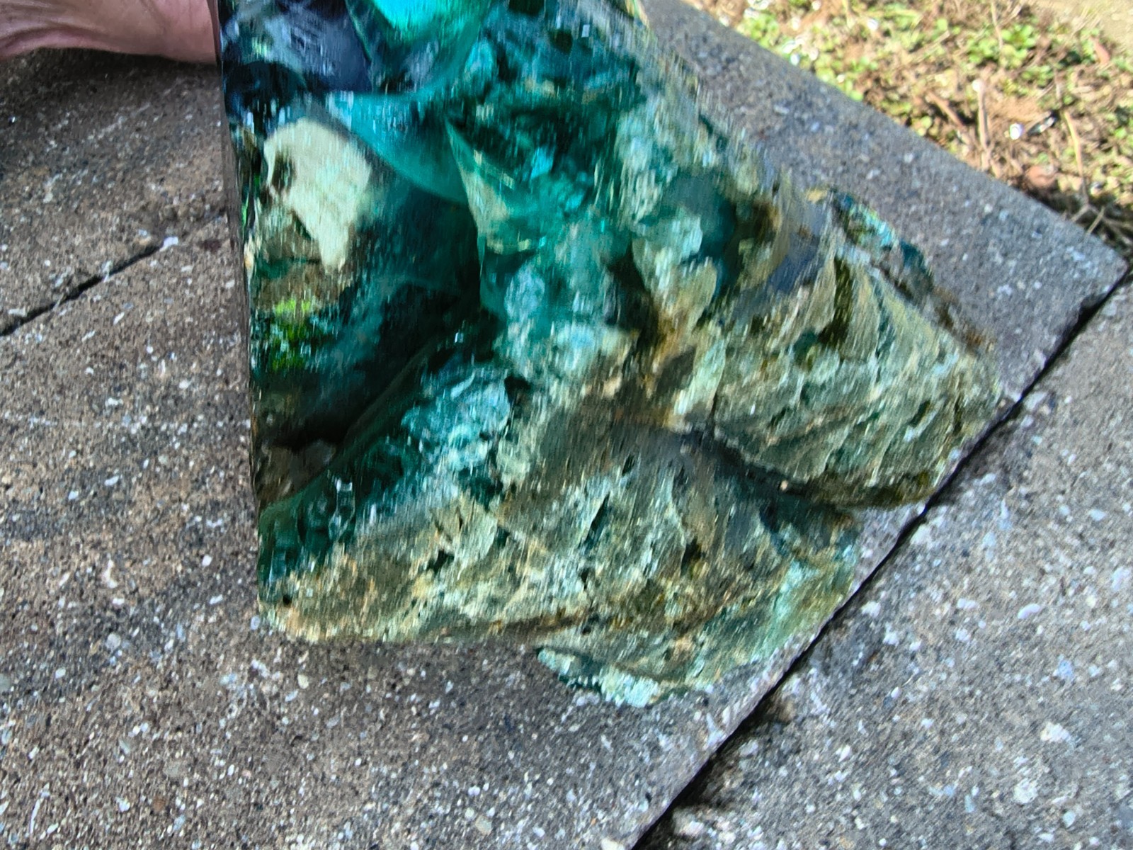 Master Andara Emerald Shift Andara crystal 470 gram