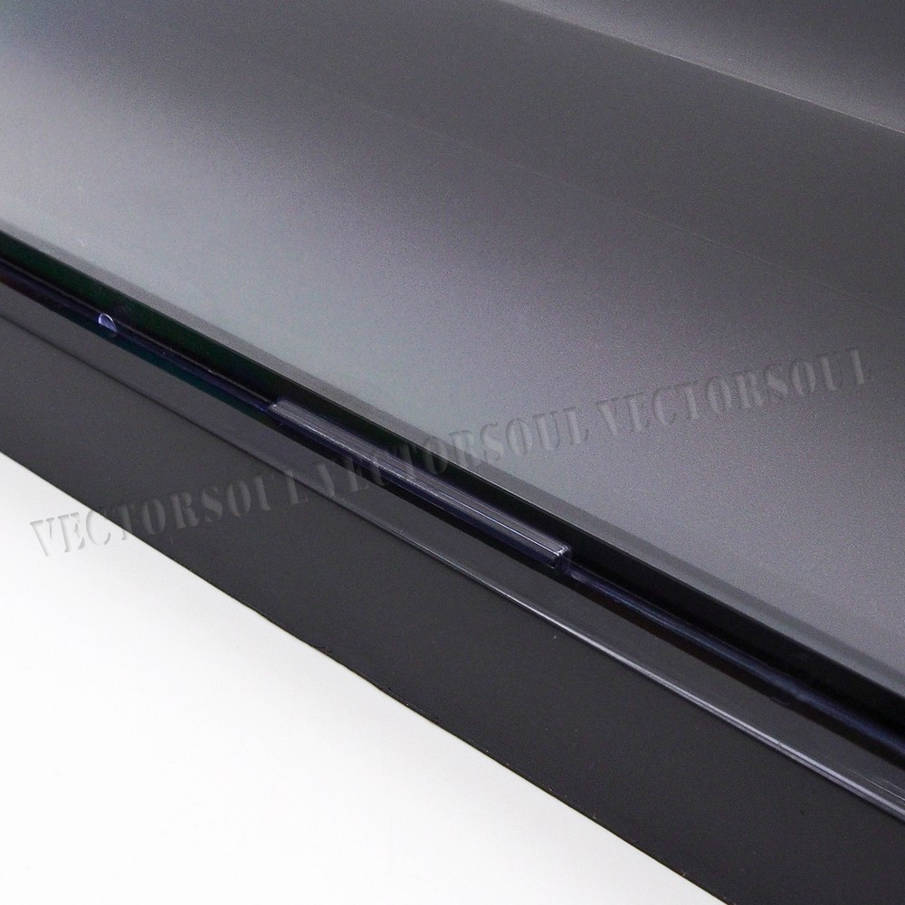 US 8.8"L Acrylic Display Box 3 Steps Plastic Base Case Self-Install Dustproof UV