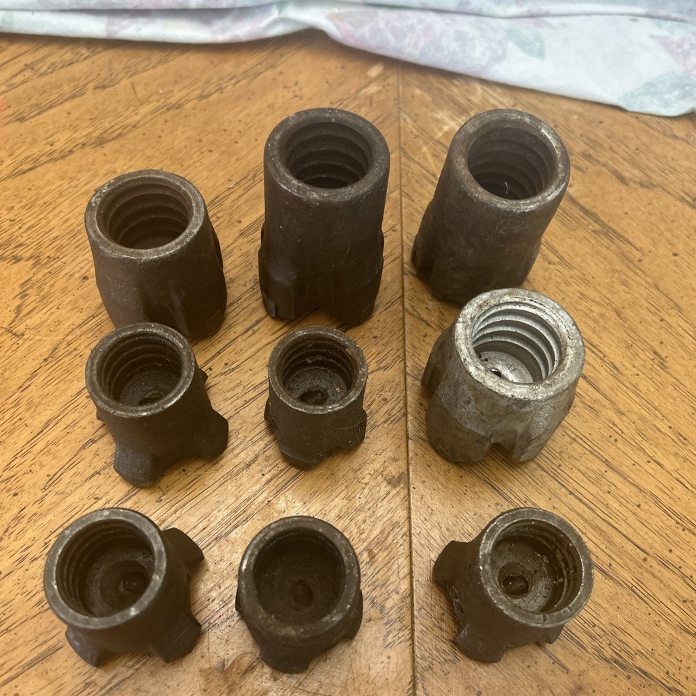 VINTAGE CARBIDE ROCK CROSS DRILL BITS