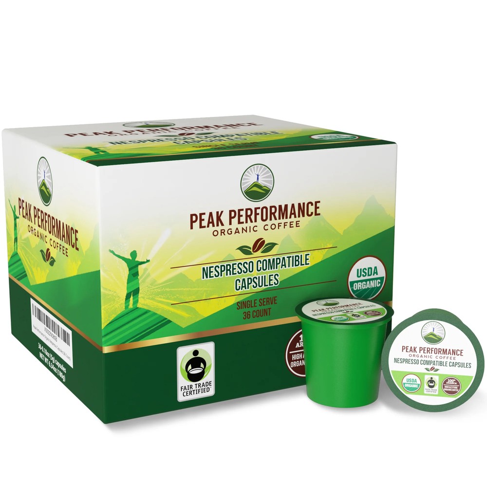 Organic Nespresso Compatible Capsules (Medium Roast)