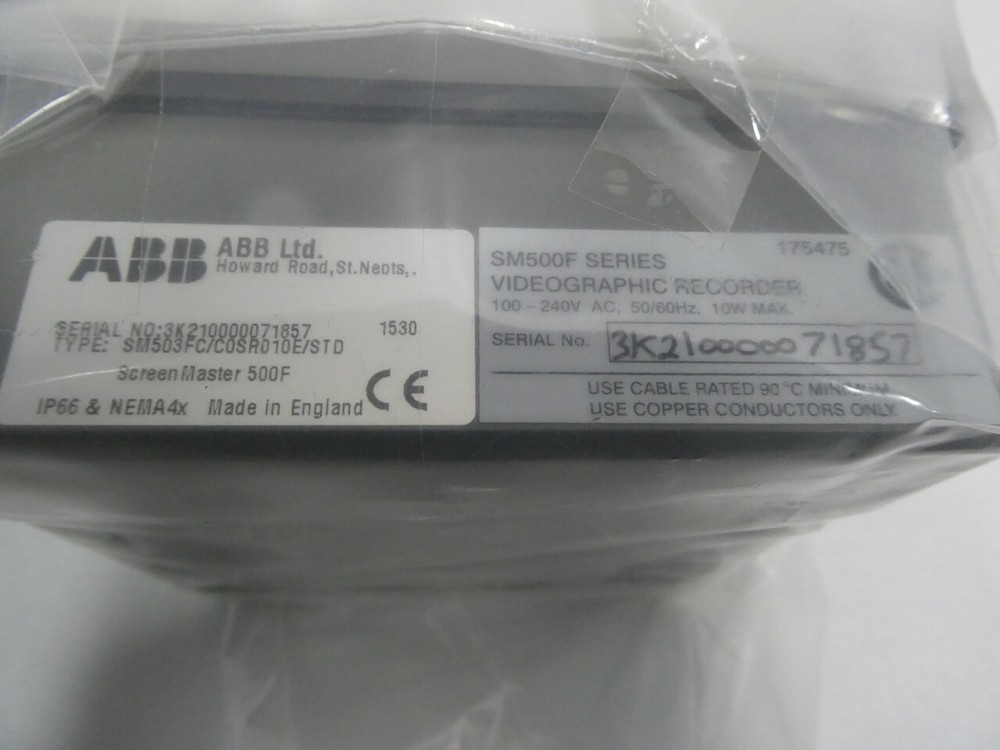 Abb SM503FC/C0SR010E/STD Sm500f Series Videographic Chart Recorder