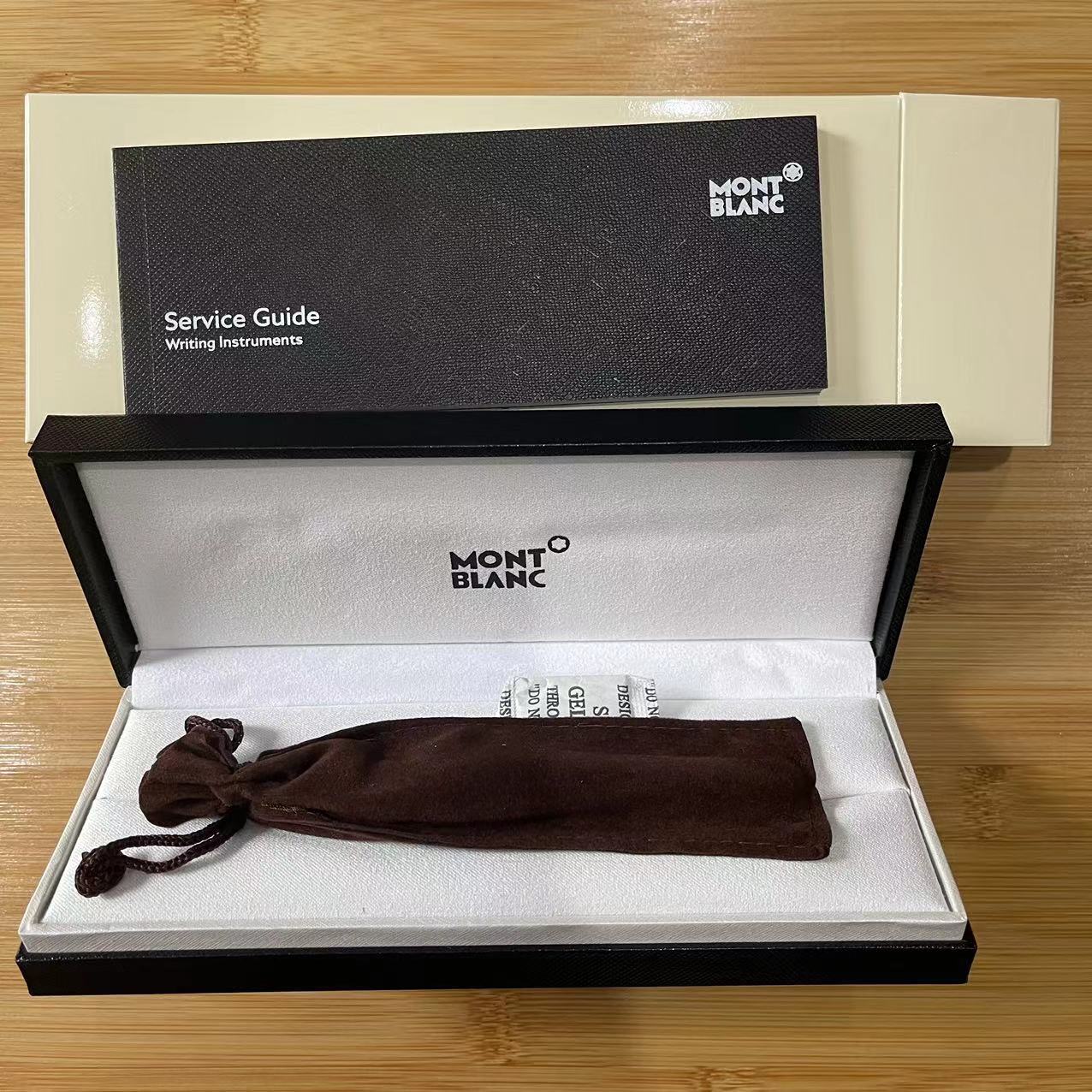 Authentic Montblanc 2865 Meisterstuck Rollerball Silver mini 4.5" Star Pen 163P