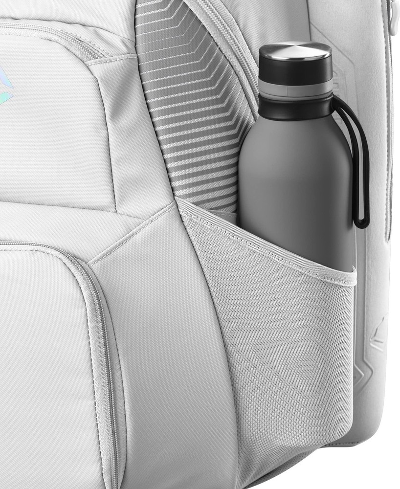 Evoshield Tone Set Team White Baseball Backpack Water Resistant Large Capacity