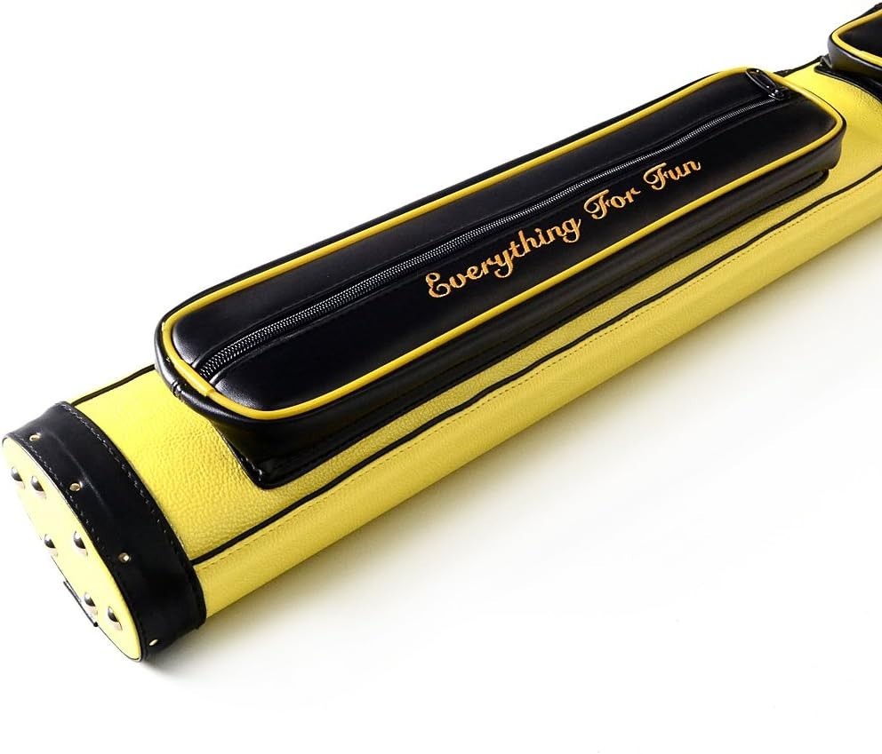 Elegant Soocoo 2x4 Pool Cue Case - Lightweight, Adjustable & Accessory Storage
