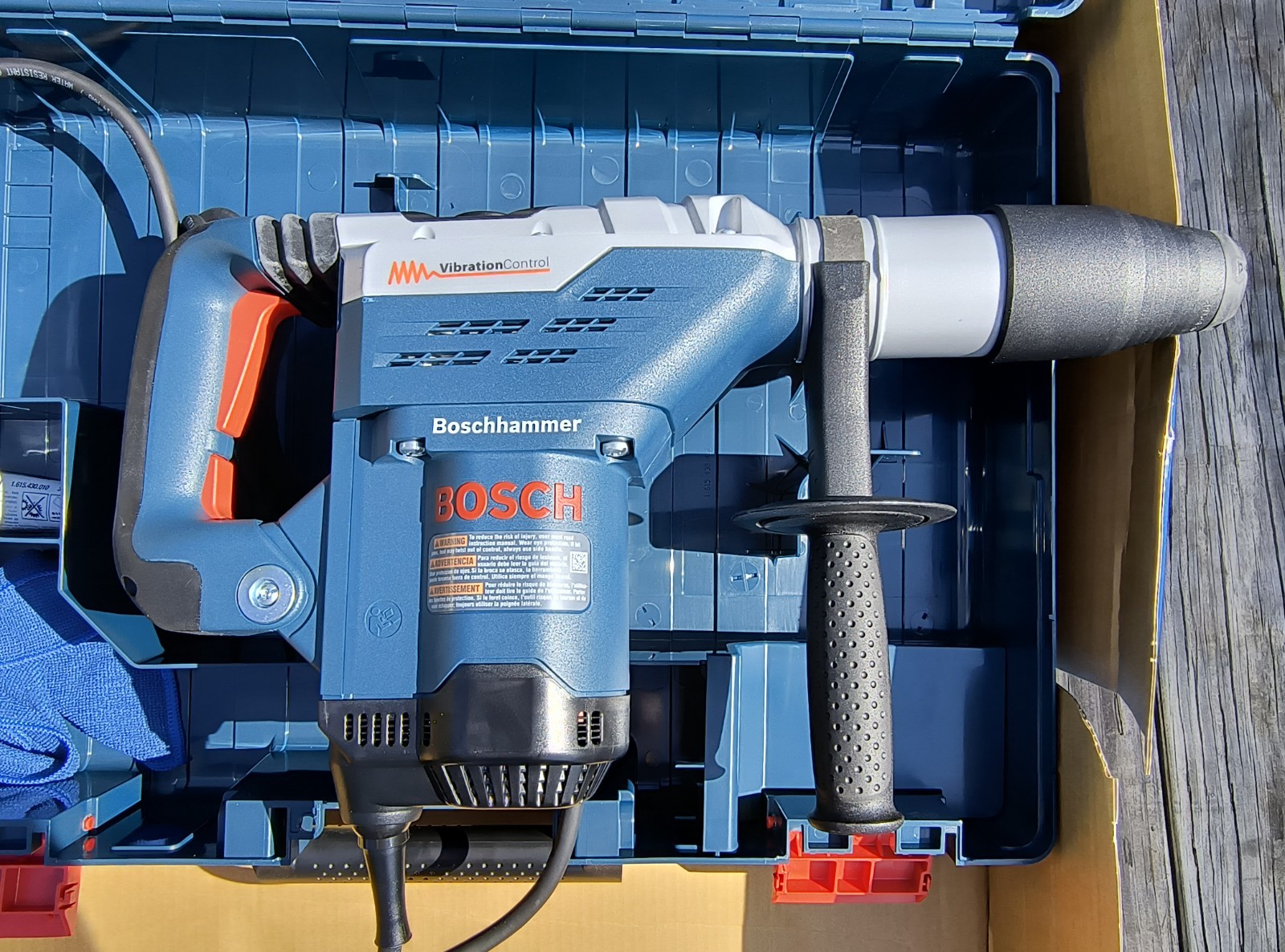 Bosch 11264EVS 13 Amp Corded 1-5/8 in SDS-Max Variable Speed Rotary Hammer Drill