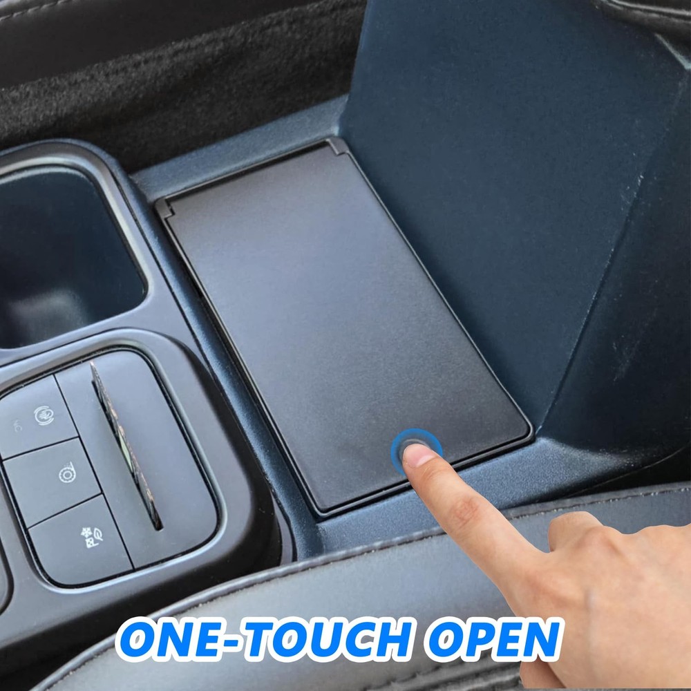 TOPINSTALL Console Hidden Storage Box Compatible Console-sized, black or gray