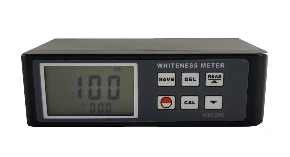 Handheld Whiteness Meter with Range 0%~120% Resolution 0.1% for Textile Dyeing