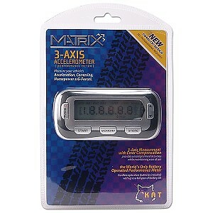 ACCELEROMETER Performance Meter G-Force Horsepower Race Data Collection—Wireless