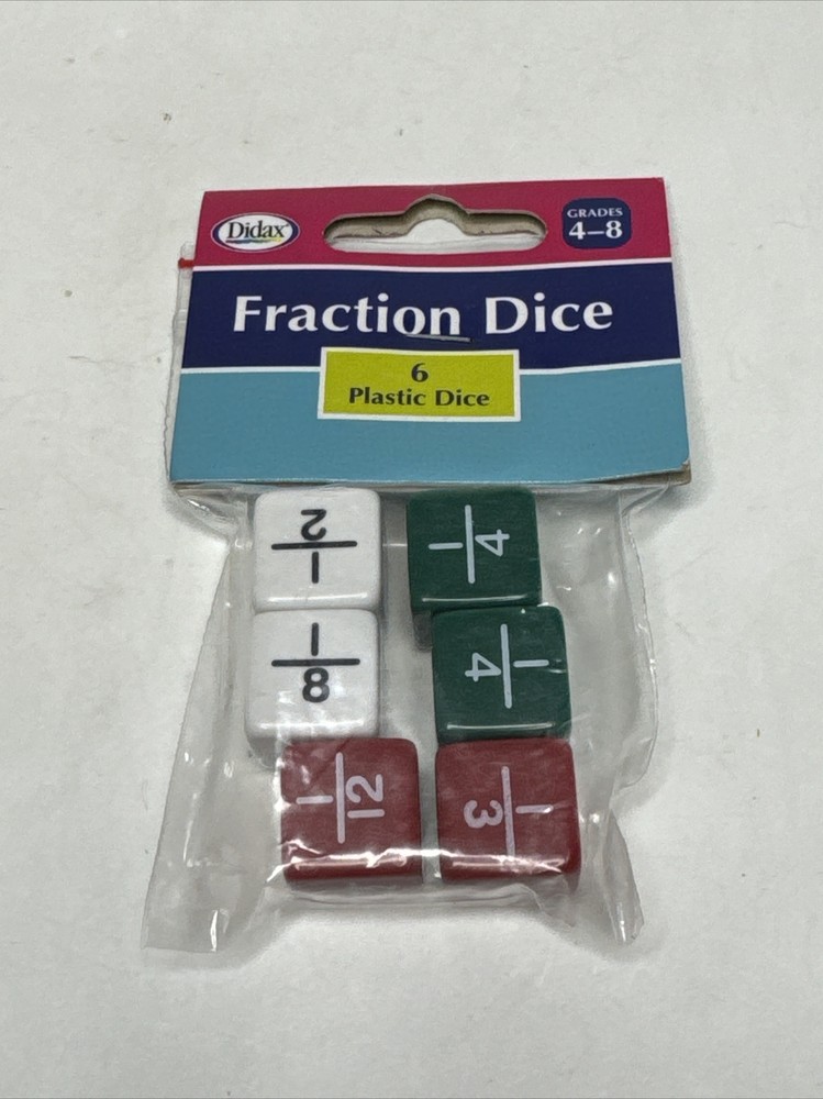 Didax Fraction Dice