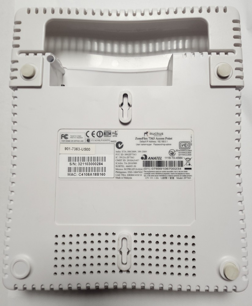 Used Ruckus ZoneFlex 7363 Access Point