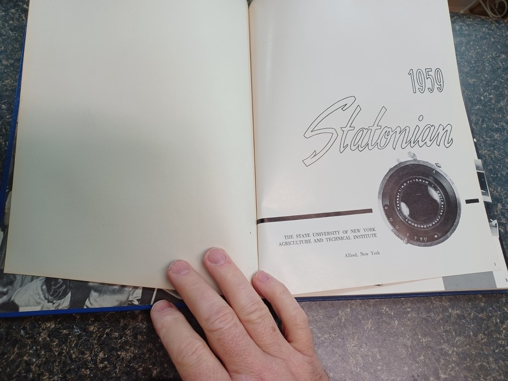 Alfred State Tech Statonian Yearbook 1959