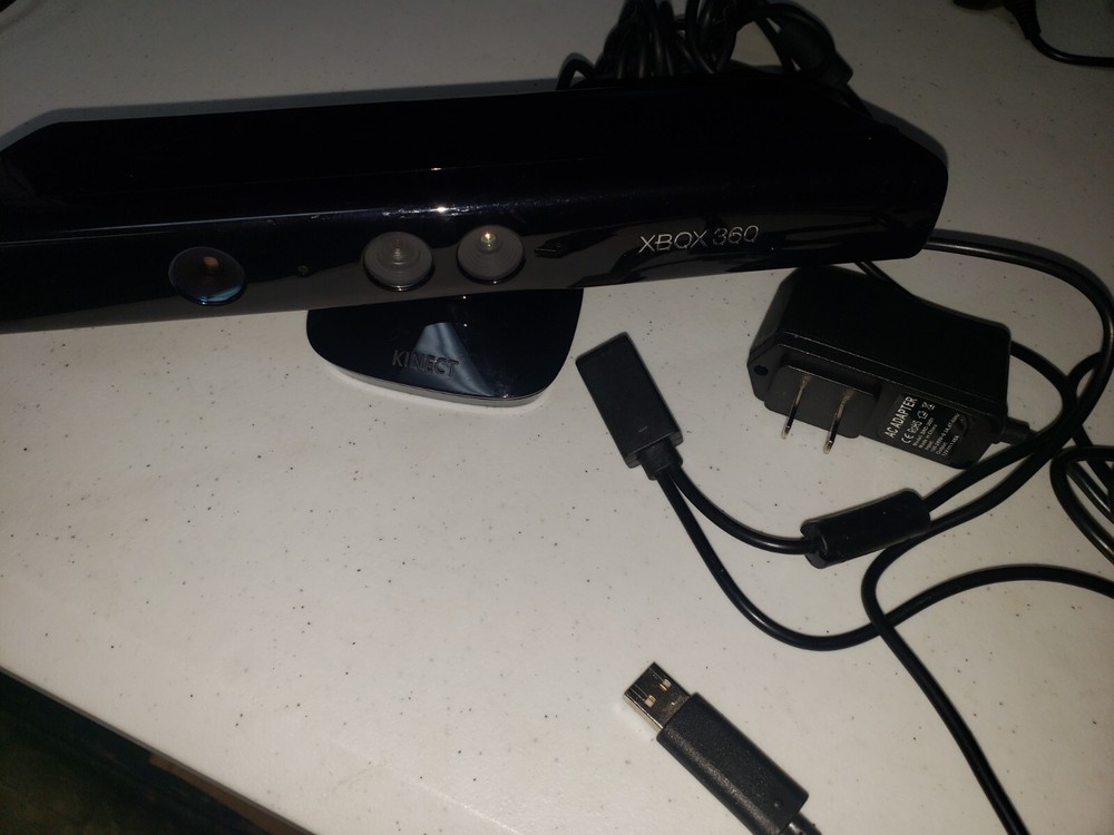 Microsoft Xbox 360 Kinect Motion Sensor Bar - with AC Adapter