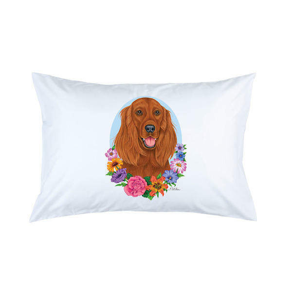 Irish Setter Micro Fiber Pillowcase