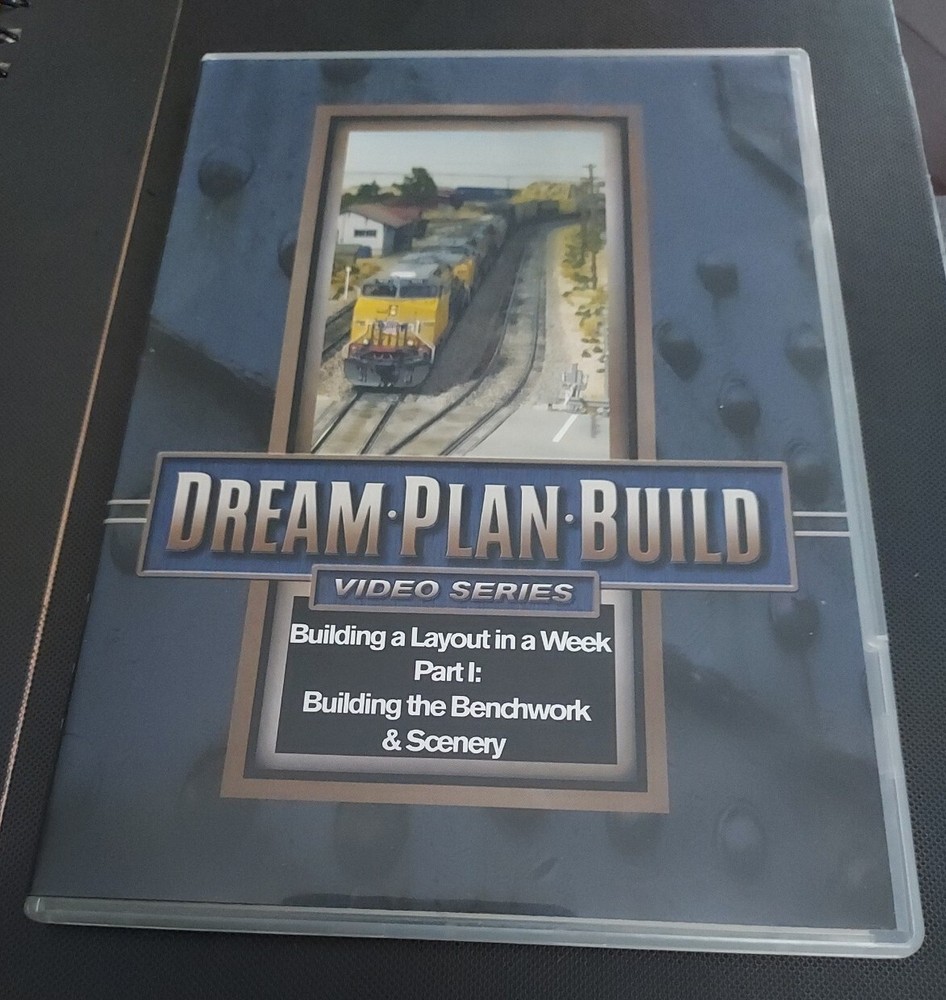 Dream Plan Build Building Layout In A Week Scenery DVD 2012 Model Railroad RR