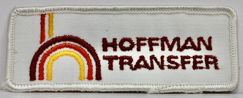 Original Vintage Hoffman Transfer Patch
