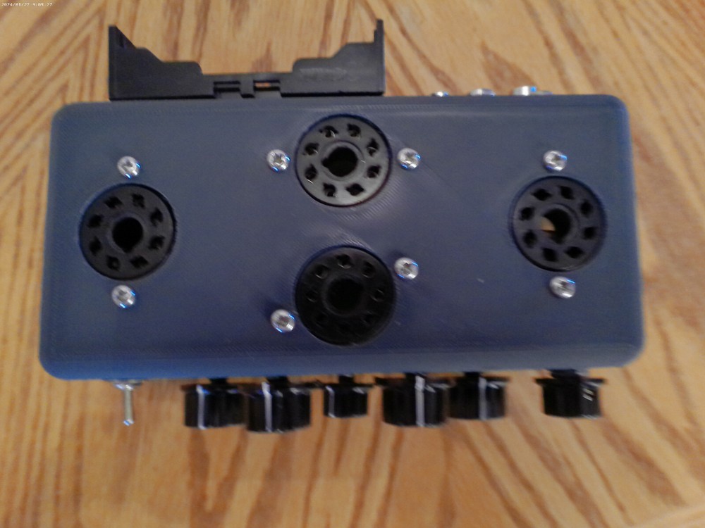 Dual 6G6 80/40M/30 METER CW QRP TRANSMITTER/REGEN RECEIVER