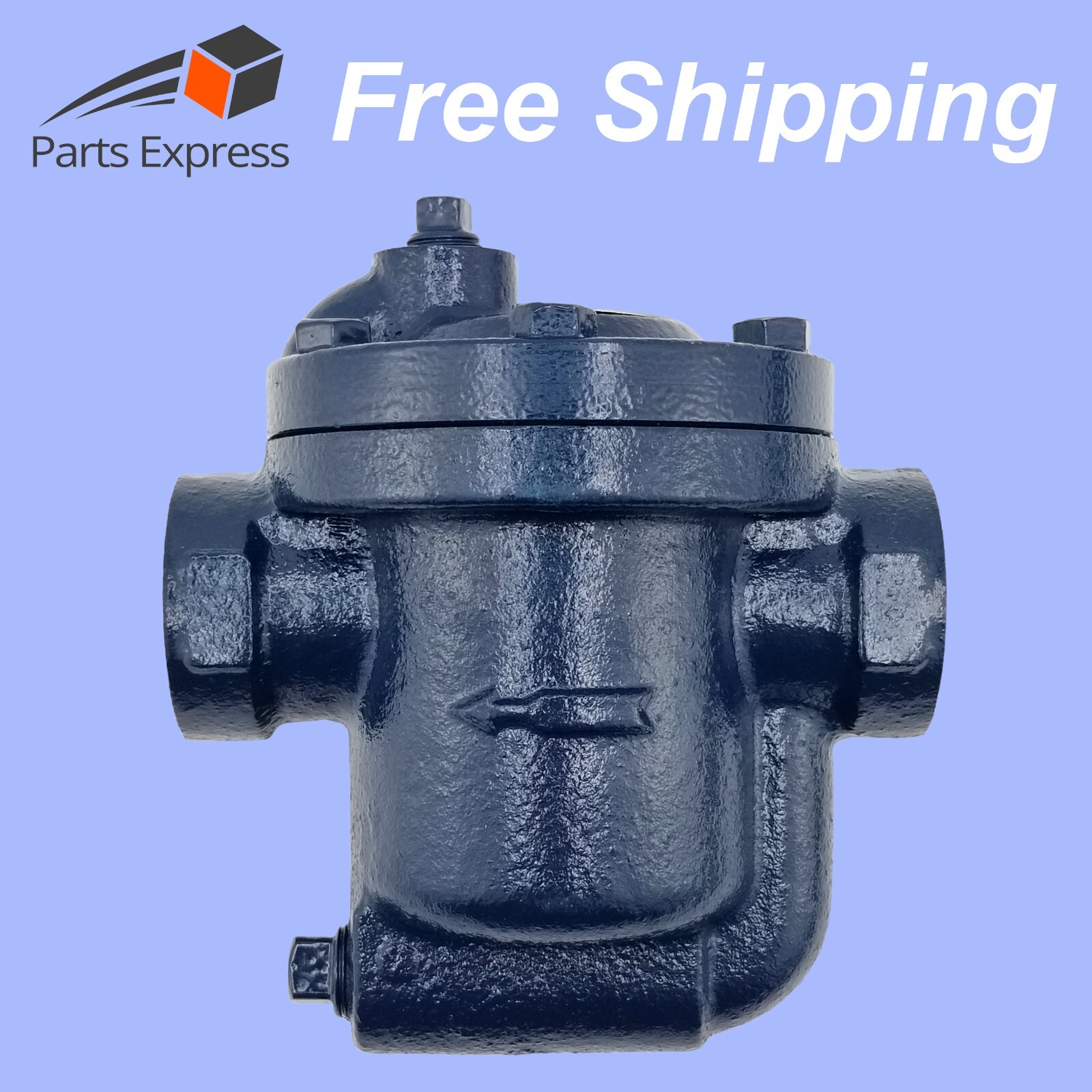 3/4" DAVID™ INVERTED BUCKET STEAM TRAP W/BUILT-IN STRAINER & DRAIN (Max 125 psi)