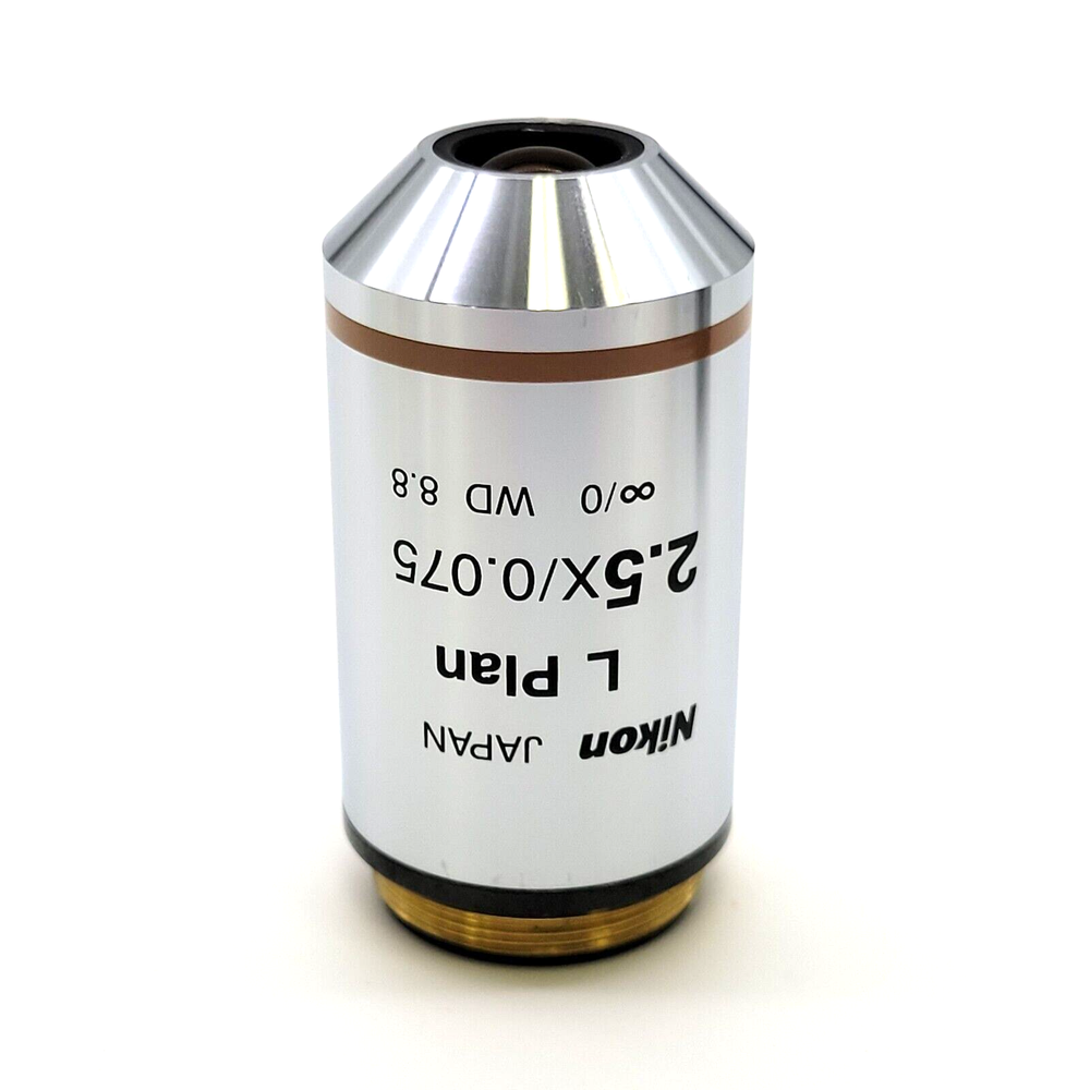 Nikon Microscope Objective L Plan 2.5x EPI