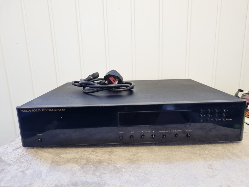 MUSICAL FIDELITY  E50 Audiophile FM Tuner.