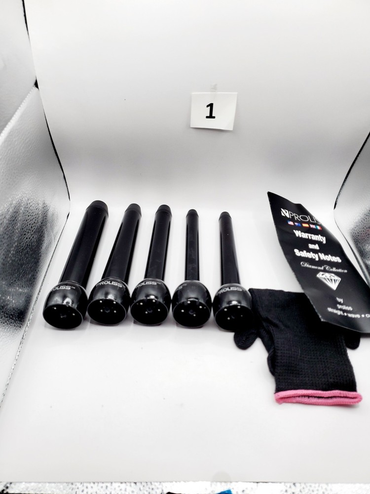 Proliss Diamond Collection 5P Clipless Curling Set Interchangeable Barrels ONLY