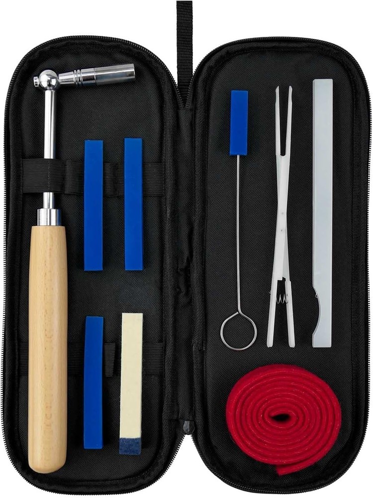 Piano Tuning Kit Professional Hammer Mutes Case