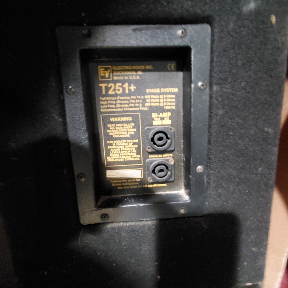 EV loudspeakers