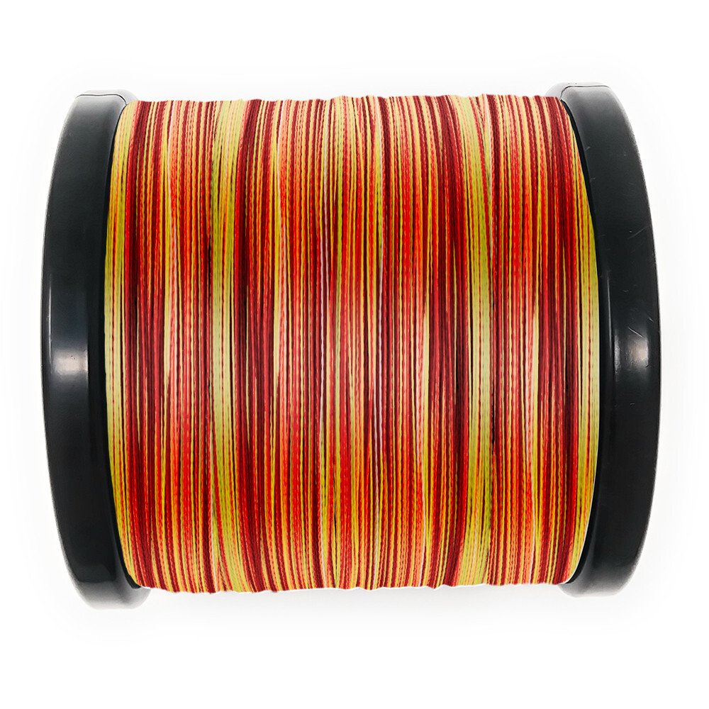 Reaction Tackle High Braided Fishing Line / Braid - Fire Camo