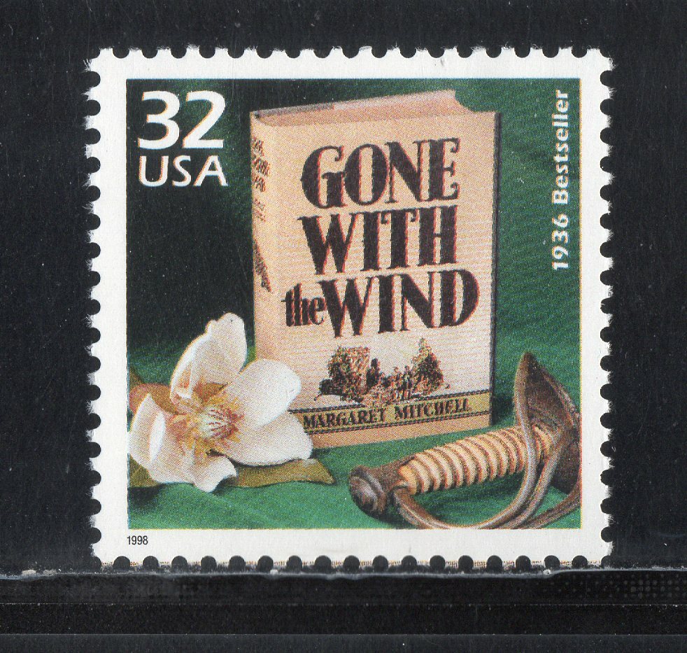 3185I ** GONE WITH THE WIND ** U.S. Postage Stamp MNH