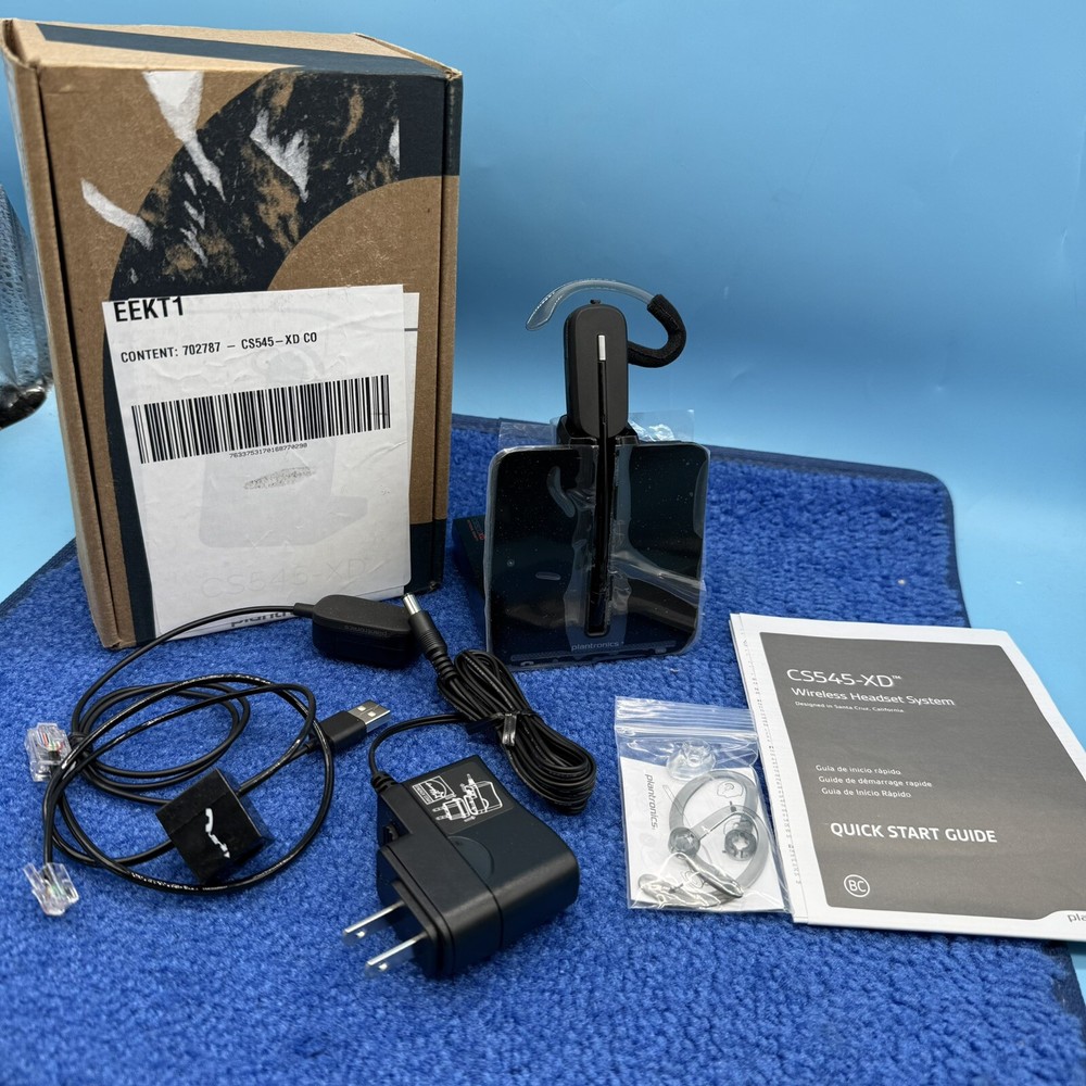 Plantronics Poly CS545 XD Wireless DECT business  Headset (88909-01)