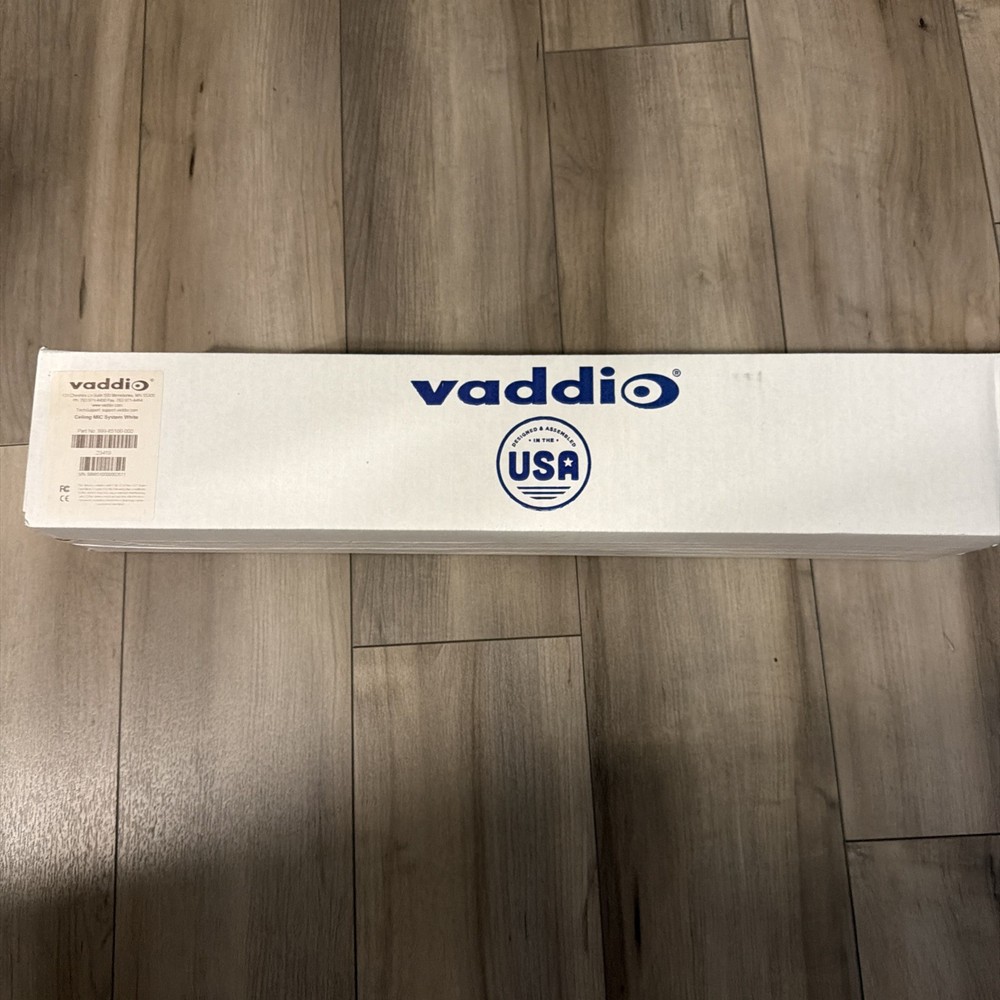 New Sealed Vaddio- Ceiling MIC system White