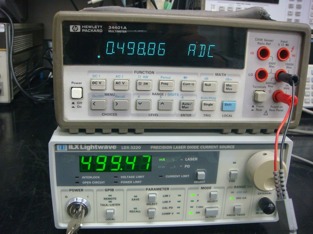 ILX LDX-3220 10V 500mA Precision Laser Diode Driver
