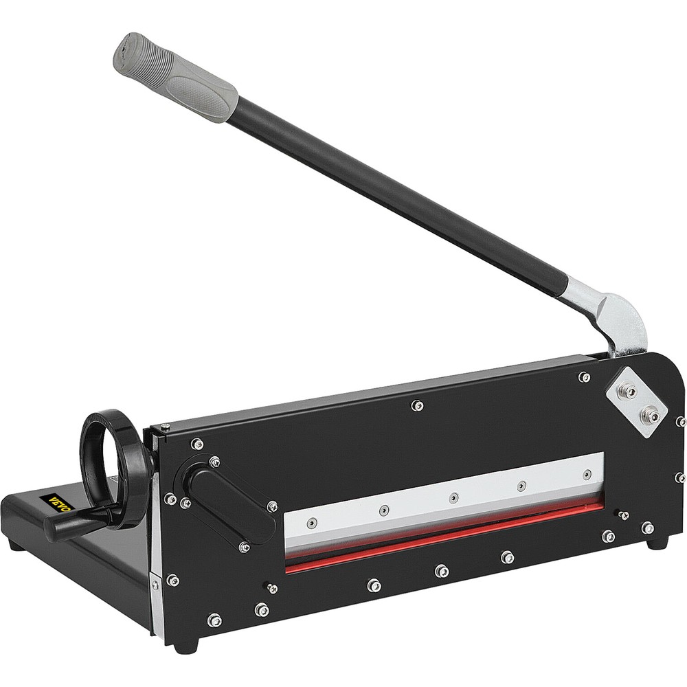 VEVOR 12" Width Manual Stack Paper Trimmer A4 Paper Cutter W/ Clamp & Safe Lock