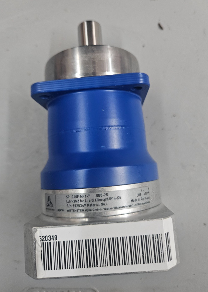 Wittenstein alpha SP060F-MF1-7-0B0-2S planetary gearbox