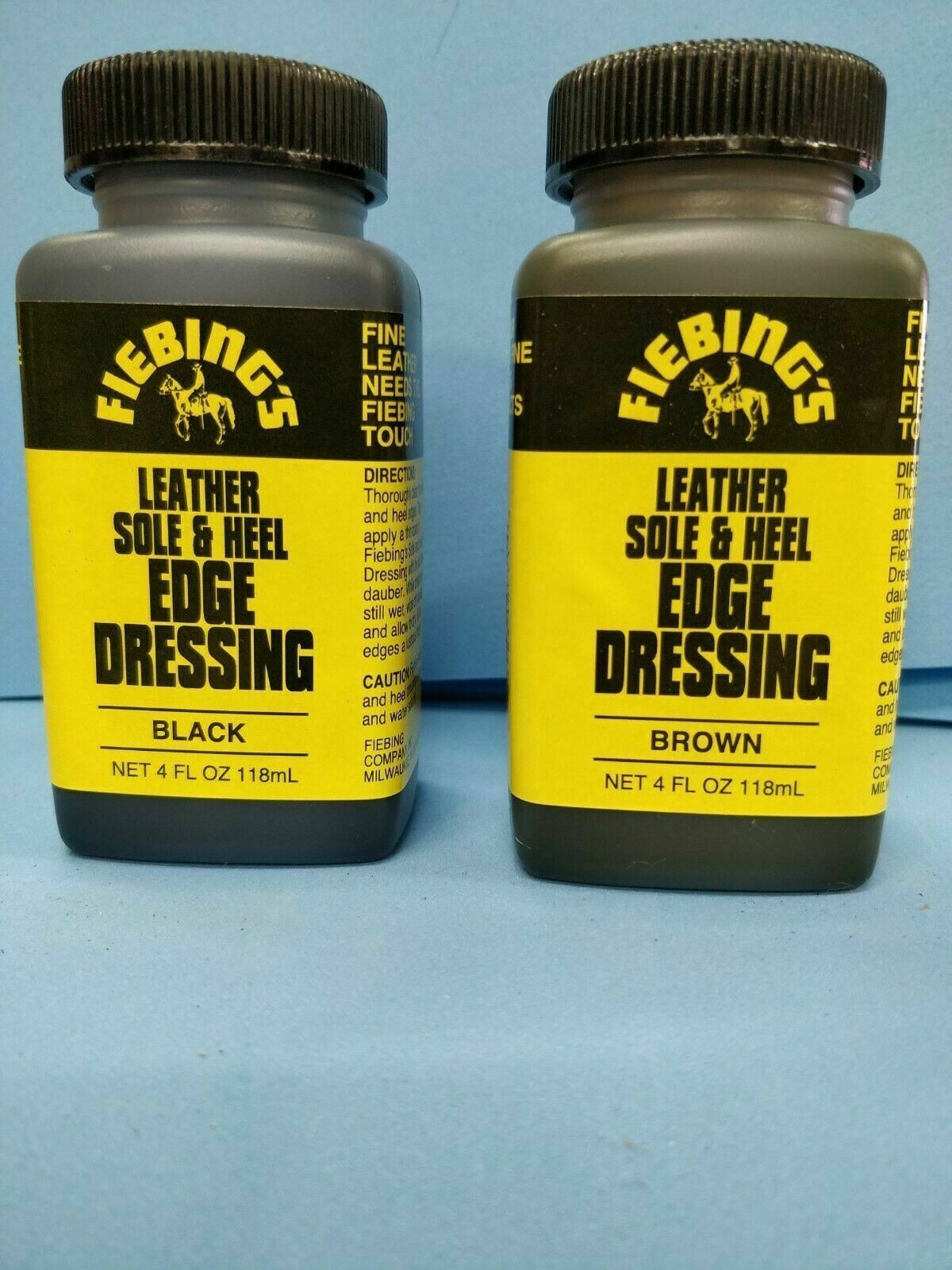 Fiebing's Leather Sole & Heel Edge Dressing (118 ml / 4 oz)