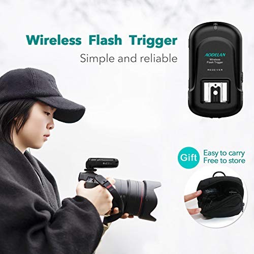 Wireless Flash Trigger Transmitter and Receiver Wireless Flash Trigger Set