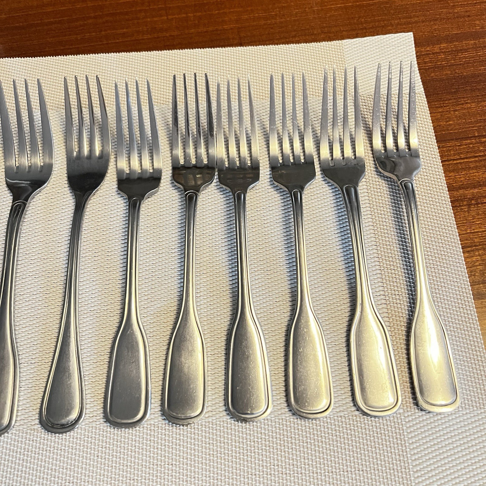 Vintage Heavy Stainless Steel Forks | Restaurant Ware Lot of 13 ABC, Walco, BII￼