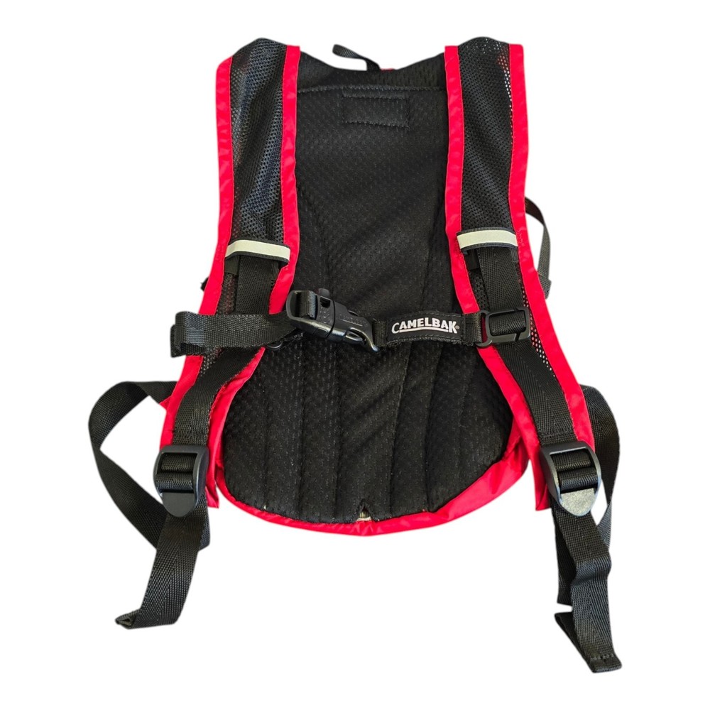 Camelbak Mini M.U.L.E. (50oz) Hydration Backpack Red Black Flames NO Bladder