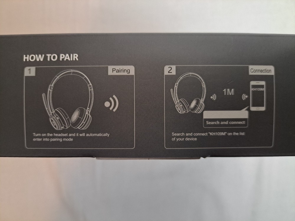 Gixxted - Wireless Bluetooth Headset (Dark Grey) #KH109M - New/Sealed