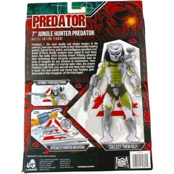 Predator Collection - Jungle Hunter Predator - Fully Poseable Figure 7 inch