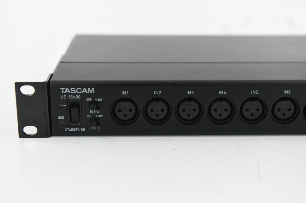Tascam US-16x08 USB Audio Midi Interface / Mic Preamp