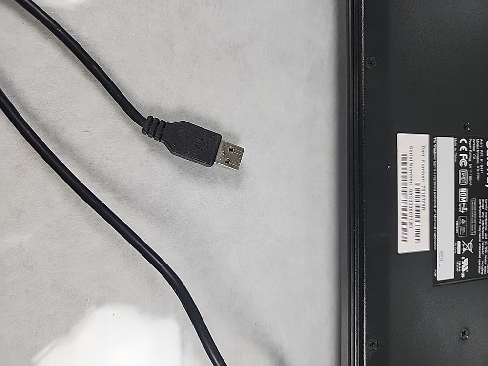 Gateway KB 2961 Wired USB Keyboard