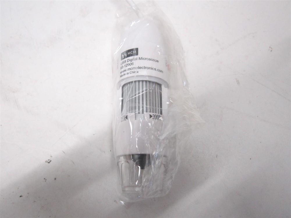 Duratool (83-12906) 25X-200X Interface Digital Microscope for Industry Lab
