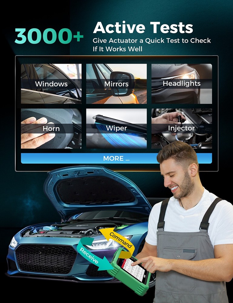 2026 LAUNCH X431 CRP919 EV Electric Car Diagnostic Scanner All System ECU Coding