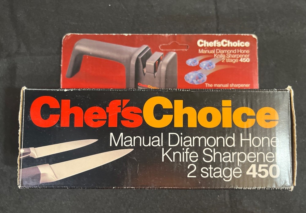 Chef'sChoice Manual 2-Stage Professional Knife Sharpener- Model 450