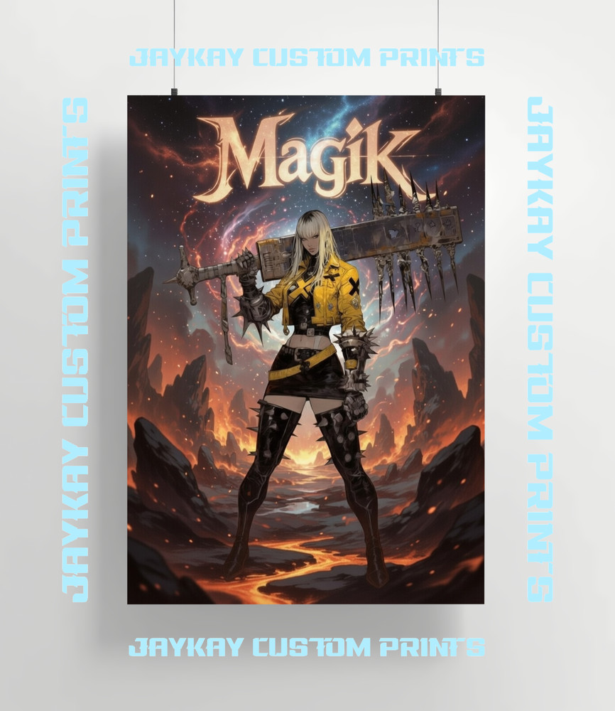 Magik X-men Marvel Comic MCU Poster Print - No Frame
