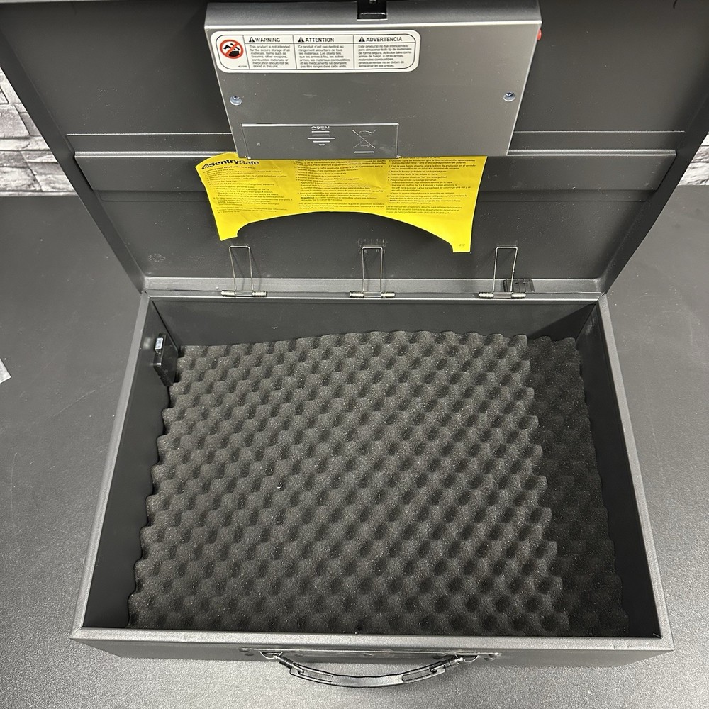 SENTRY SAFE PL048E Safe, Digital Combination, Steel, 0.5 cu ft