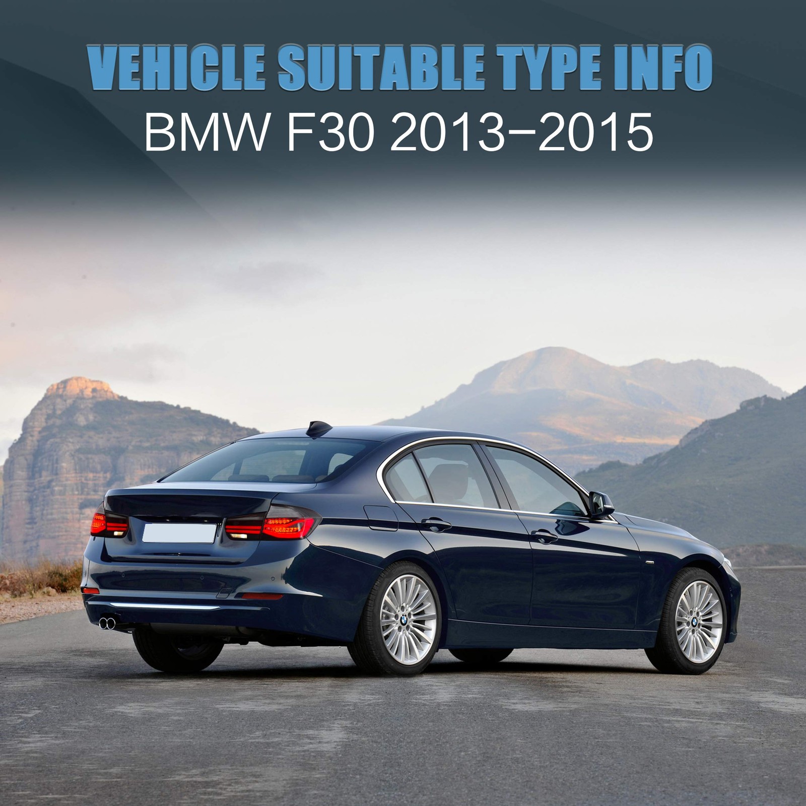 Tail lights Assembly for 2013-2018 BMW 3 Series 6th Gen F30 F35 F80 M3 Sedan