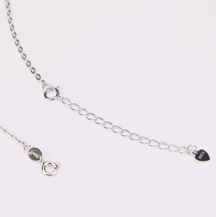 925 Sterling Silver Extender Chain with Spring Ring Clasp Extension 5cm/2" DIY