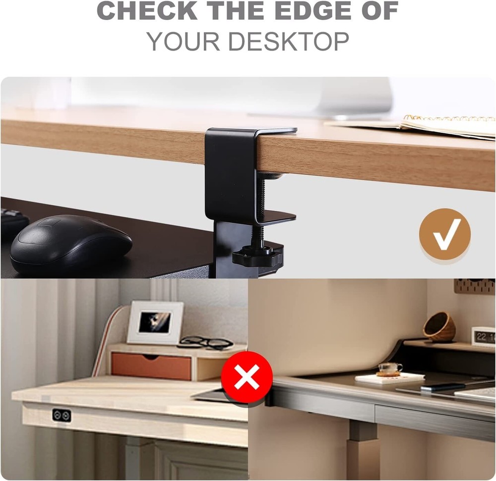 FlexiSpot Large Keyboard Tray Under Desk Ergonomic (Black)